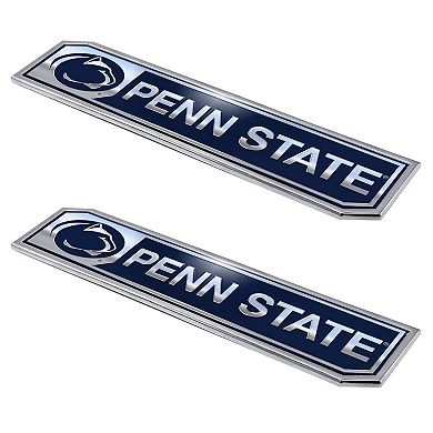 Logo Brands Penn State Nittany Lions 2-Pack Embossed Truck Emblem Set