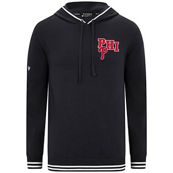 Men's Levelwear Black Philadelphia Phillies Sportsman Hoodie