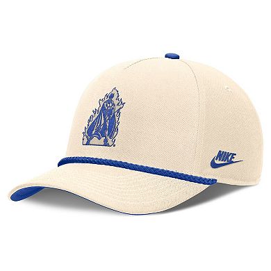 Unisex Nike Natural Duke Blue Devils Legacy Vintage Rope Rise Adjustable Hat