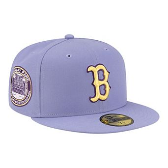 Men's New Era Light Purple Boston Red Sox Lavender Bloom 59FIFTY Fitted Hat