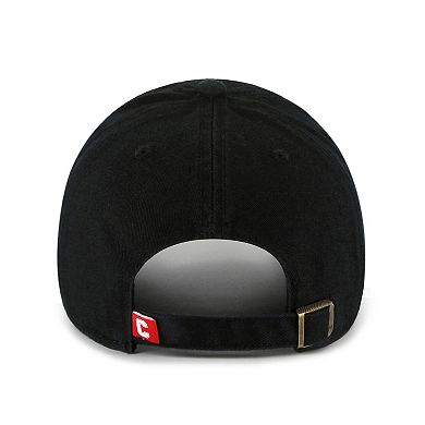 Men's '47 Black Cornell Big Red Clean Up Adjustable Hat