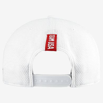 Men's New Era White Team USA Core 19TWENTY Adjustable Hat