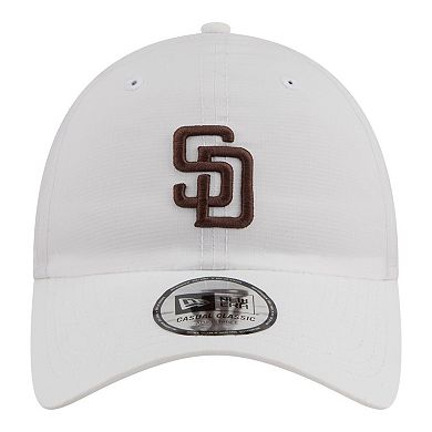 Men's New Era White San Diego Padres Ripstop Casual Classic Adjustable Hat