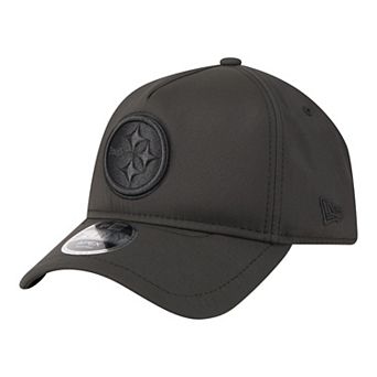 Men's New Era Black Pittsburgh Steelers Apex 9FORTY Adjustable Hat