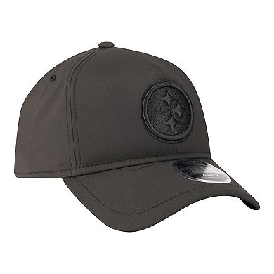 Men's New Era Black Pittsburgh Steelers Apex 9FORTY Adjustable Hat