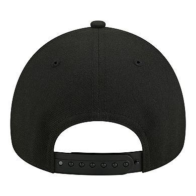Youth New Era Black New Orleans Saints 9FORTY A-Frame Adjustable Hat
