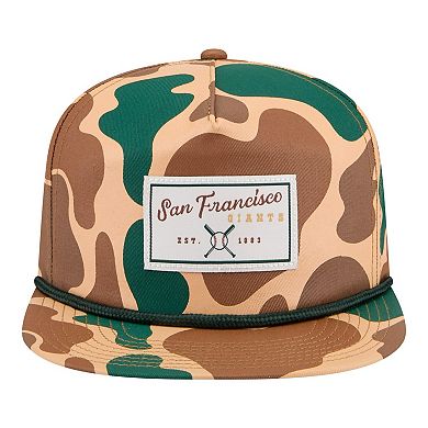 Men's New Era Camo San Francisco Giants Duck 19TWENTY Adjustable Hat