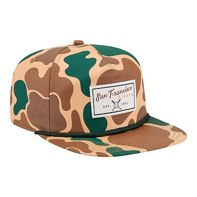 Men's New Era Camo San Francisco Giants Duck 19TWENTY Adjustable Hat