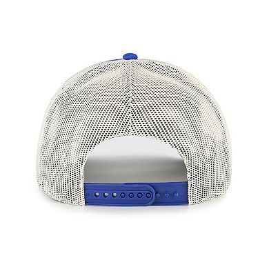 Men's '47 Blue Dallas Mavericks Emmett Heavy Twill Trucker Hitch Adjustable Hat