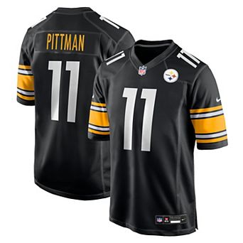 Men's Nike Michael Pittman Jr. Black Pittsburgh Steelers Game Jersey