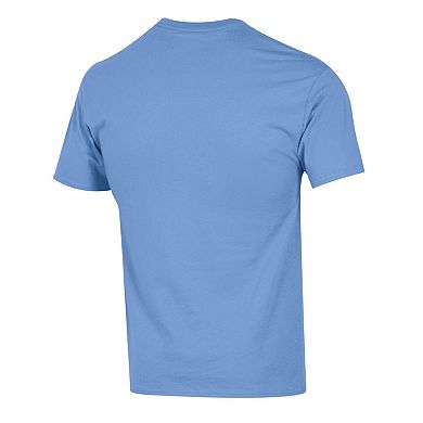 Men's Champion Blue Utah Mammoth Helmet T-Shirt