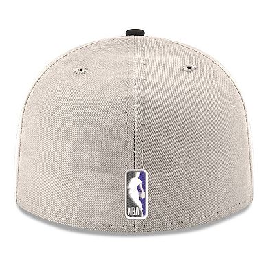 Men's New Era White/Black Sacramento Kings Chrome Two-Tone 59FIFTY Fitted Hat