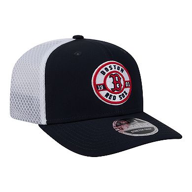Men's New Era Navy Boston Red Sox Active 9SEVENTY Adjustable Trucker Hat