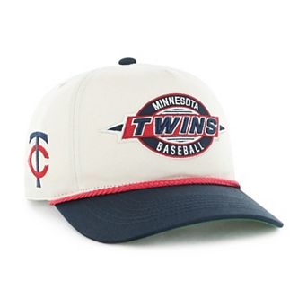 Men's '47 Natural Minnesota Twins Frame Out Hitch Adjustable Hat