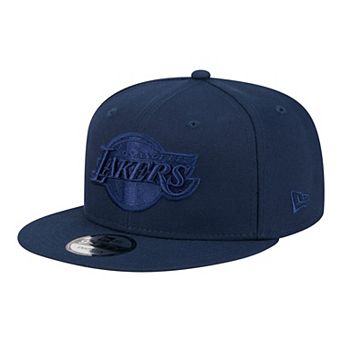 Men's New Era Navy Los Angeles Lakers Tonal Color Pack 9FIFTY Snapback Hat