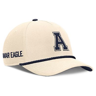 Unisex Nike Natural Auburn Tigers Legacy Vintage Rope Rise Adjustable Hat