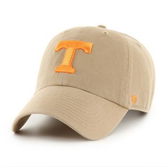 Men's '47 Khaki Tennessee Volunteers Vault Clean Up Adjustable Hat