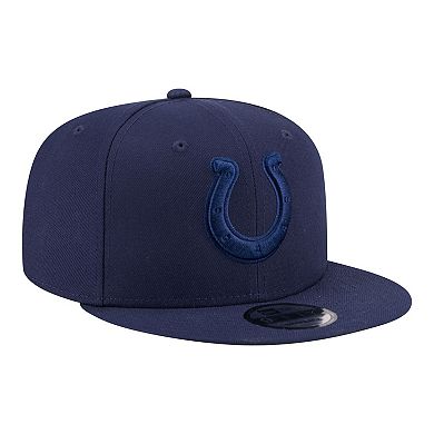 Men's New Era Navy Indianapolis Colts Colorpack 9FIFTY Snapback Hat