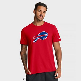 Men's Nike Red Buffalo Bills Essential Logo T-Shirt