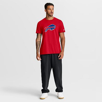 Men's Nike Red Buffalo Bills Essential Logo T-Shirt