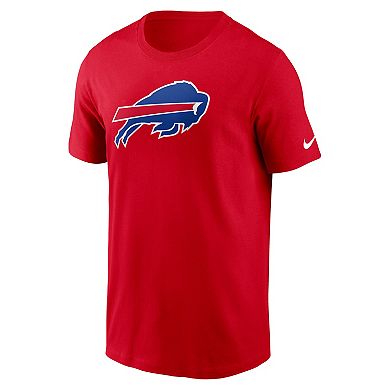 Men's Nike Red Buffalo Bills Essential Logo T-Shirt