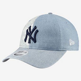 Women's New Era New York Yankees Denim Patchwork 9TWENTY Adjustable Hat