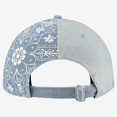 Women's New Era New York Yankees Denim Patchwork 9TWENTY Adjustable Hat
