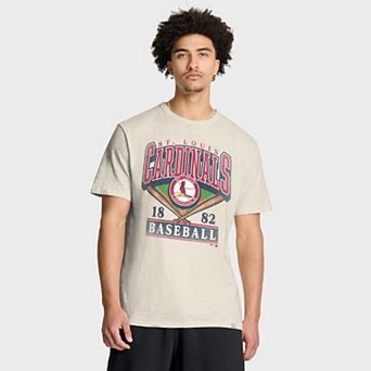 Men's Fanatics Tan St. Louis Cardinals Stadium Slub T-Shirt