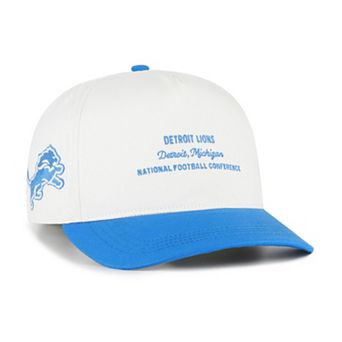 Men's '47 White Detroit Lions Contemporary Two-Tone Hitch Adjustable Hat