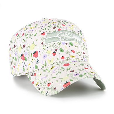 Women's '47 Light Pink Seattle Seahawks Posey Clean Up Adjustable Hat