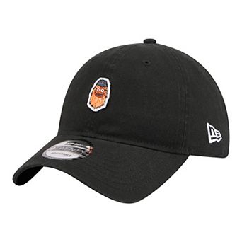 Men's New Era Black Philadelphia Flyers Mascot Patch 9TWENTY Adjustable Hat