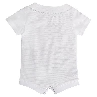 Infant Nike White Los Angeles Dodgers Home Replica Romper Jersey