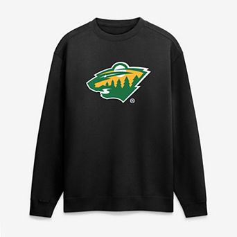 Men's Fanatics Black Minnesota Wild Competition Sweatshirt