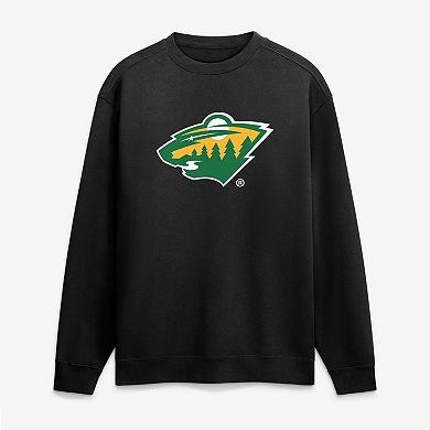 Men's Fanatics Black Minnesota Wild Competition Sweatshirt