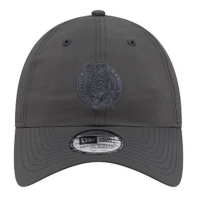 Unisex New Era Charcoal Boston Celtics Ripstop Casual Classic Adjustable Hat