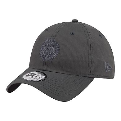 Unisex New Era Charcoal Boston Celtics Ripstop Casual Classic Adjustable Hat