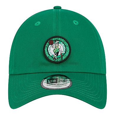 Women's New Era Kelly Green Boston Celtics Sparkle Casual Classic Adjustable Hat
