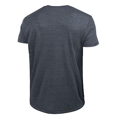 Men's Champion Navy San Diego Padres Cooperstown Logo Tri-Blend T-Shirt