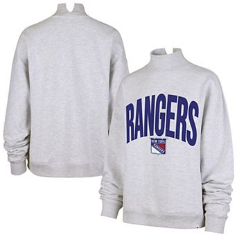 Women's '47 Heather Gray New York Rangers Subtle Muse Sweatshirt