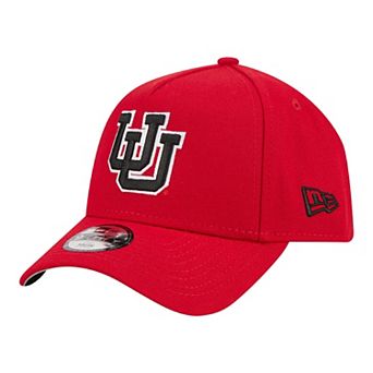 Youth New Era Red Utah Utes 9FORTY A-Frame Adjustable Hat