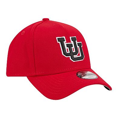 Youth New Era Red Utah Utes 9FORTY A-Frame Adjustable Hat