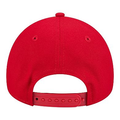 Youth New Era Red Utah Utes 9FORTY A-Frame Adjustable Hat