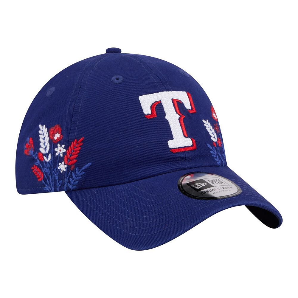 Women's New Era Royal Texas Rangers Wildflower Casual Classic ...