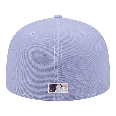 Men's New Era Light Purple San Francisco Giants Lavender Bloom 59FIFTY Fitted Hat