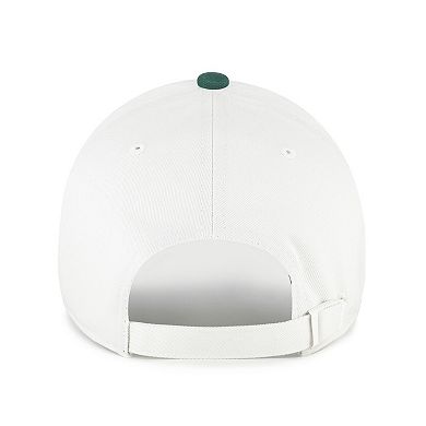 Unisex '47 White/Green Seattle Storm Contemporary Two-Tone Clean Up Adjustable Hat