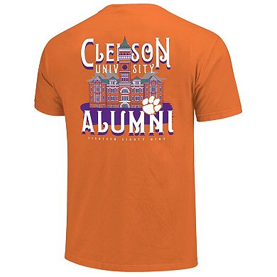 Women's Orange Clemson Tigers Comfort Colors Campus Alumni T-Shirt