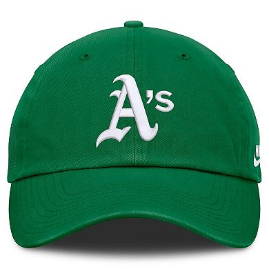 Men's Nike Green Oakland Athletics Cooperstown Club Adjustable Hat