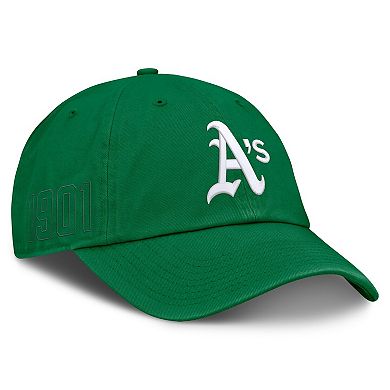 Men's Nike Green Oakland Athletics Cooperstown Club Adjustable Hat
