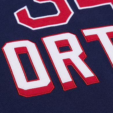 Men's Mitchell & Ness David Ortiz Navy Boston Red Sox Player Collection Premium T-Shirt