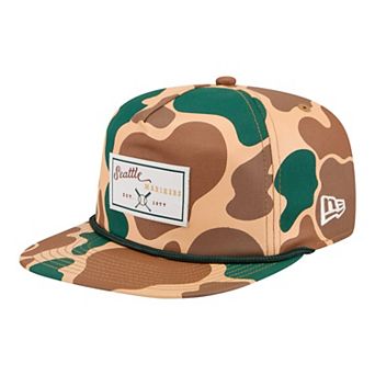 Men's New Era Camo Seattle Mariners Duck 19TWENTY Adjustable Hat
